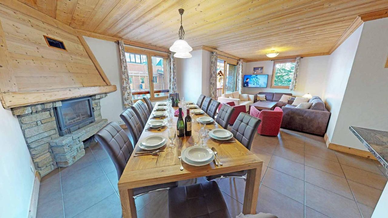 Charming Chalet With View On Mont Blanc Peisey-Nancroix Luaran gambar
